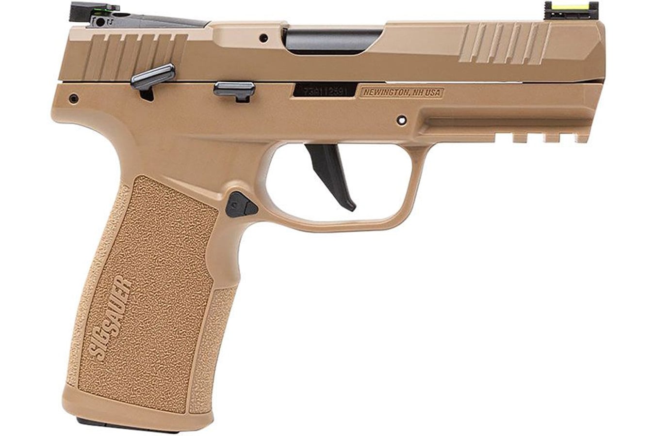 Sig Sauer P322 22LR Optic Ready Pistol with Coyote Tan Slide and Frame